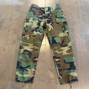 Vtg 90s US Army Woodland Camo BDU Combat Pants Medium Regular 1994 Propper Cargo